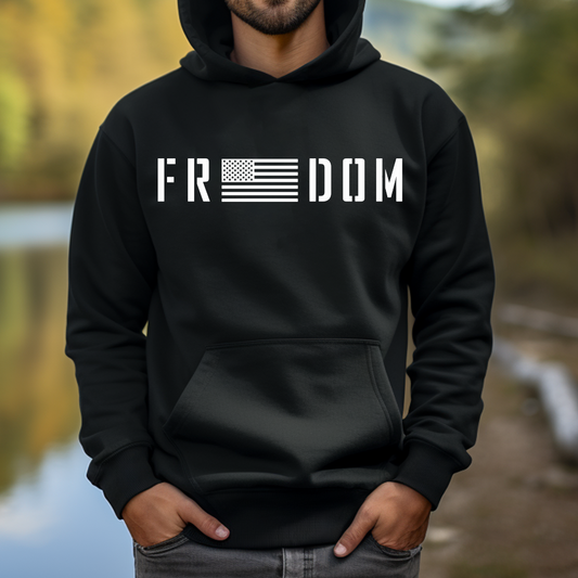 Freedom Hoodie Black